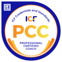 logo for ICF accreditation, Professional Certified Coach